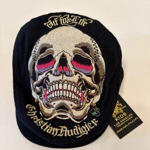 Christian Audiger Kids Beret Hat NWT. Can fit small men’s or‎ women’s head.